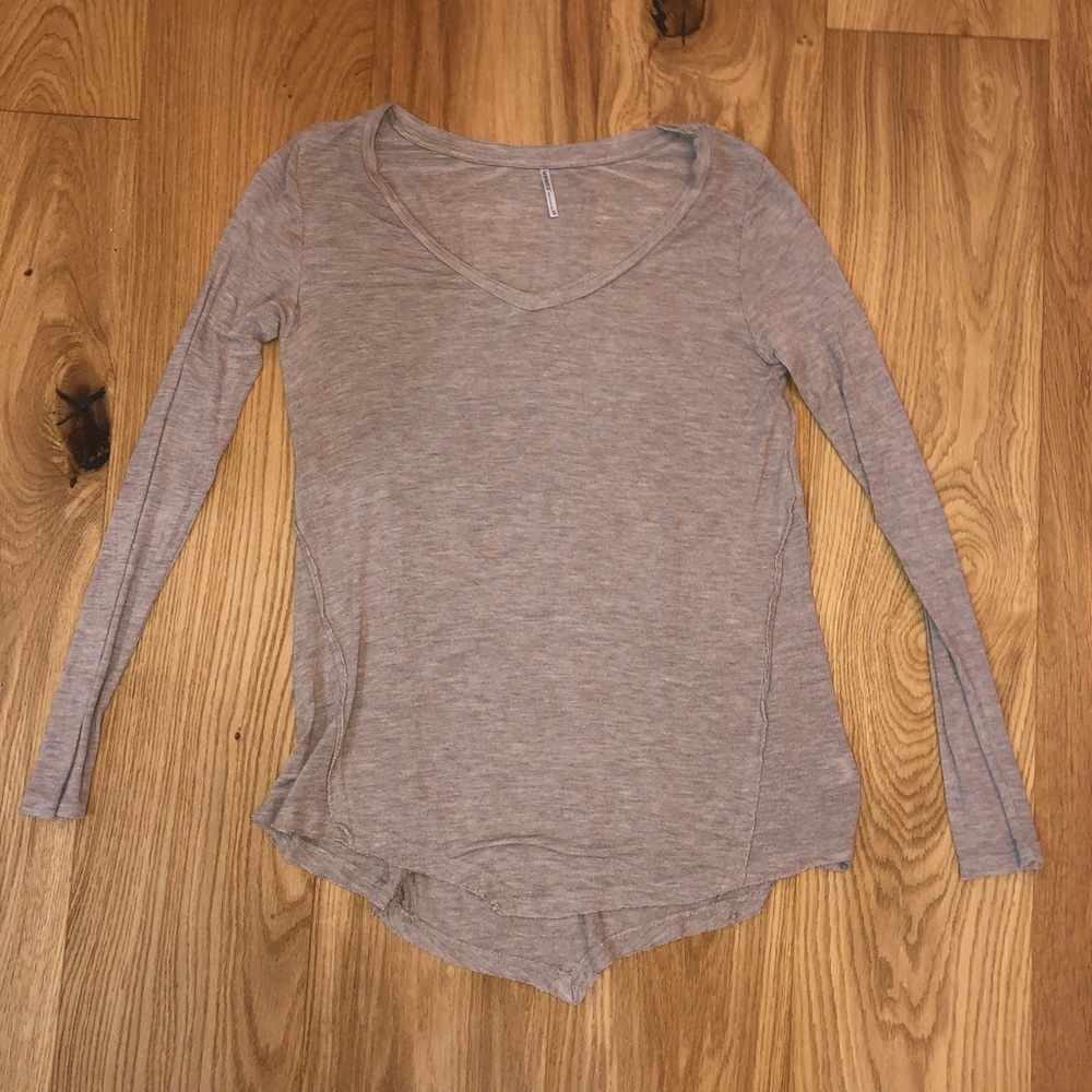 Beige Tresics Long Sleeve Shirt